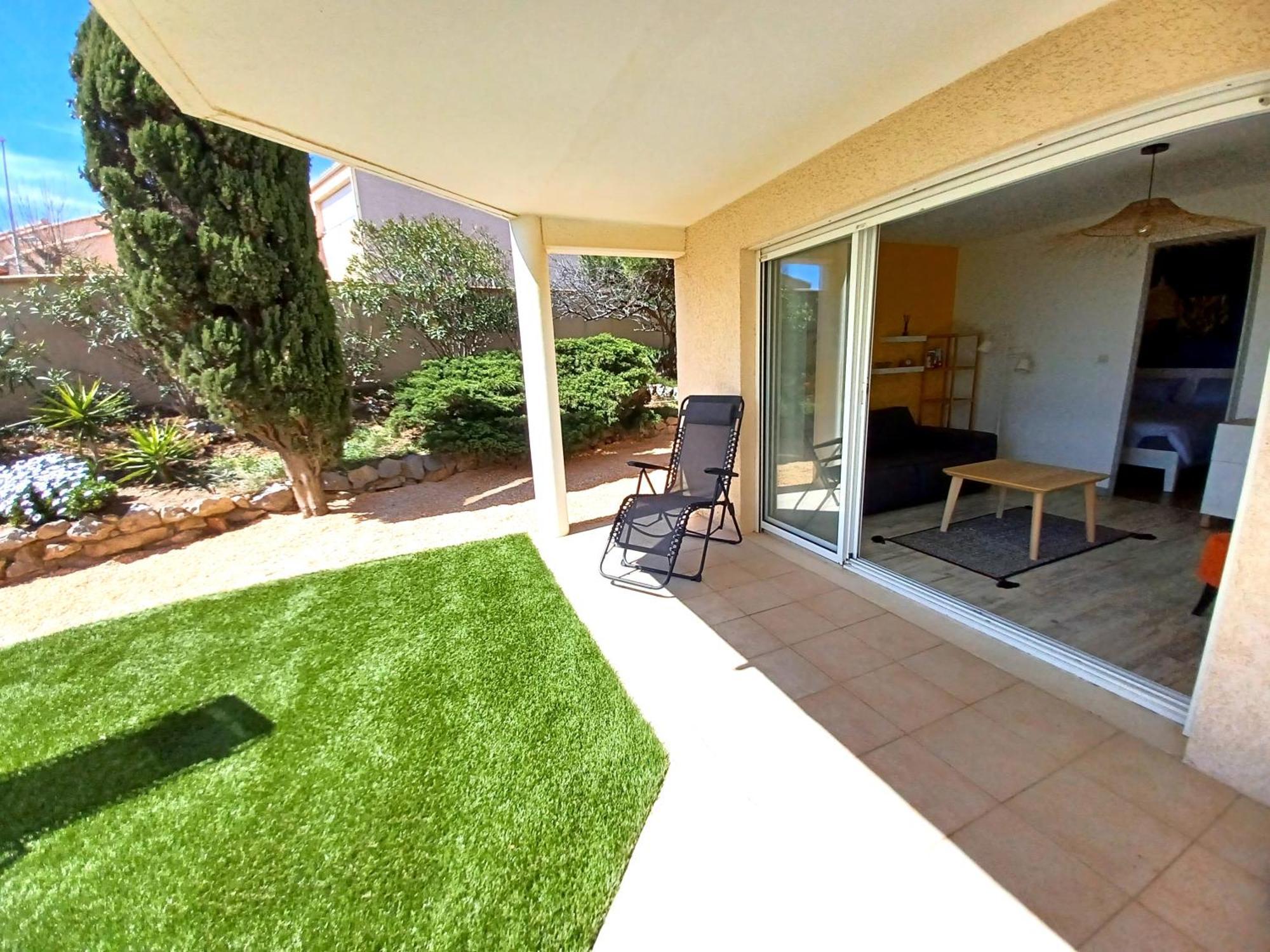 Apartment Plain-pied Jardin 6 Personnes Clim Vue Parking Wifi Terrasse Piscine Dans La *